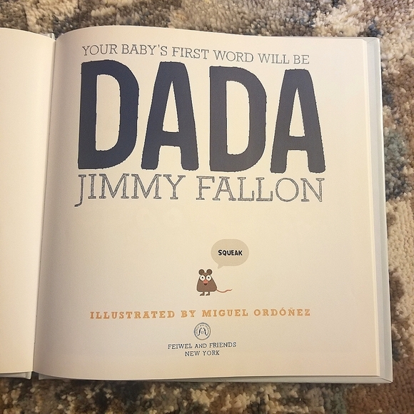 Your baby's first word will be DADA Jimmy Fallon #1 New York Times Bestseller - Picture 5 of 9